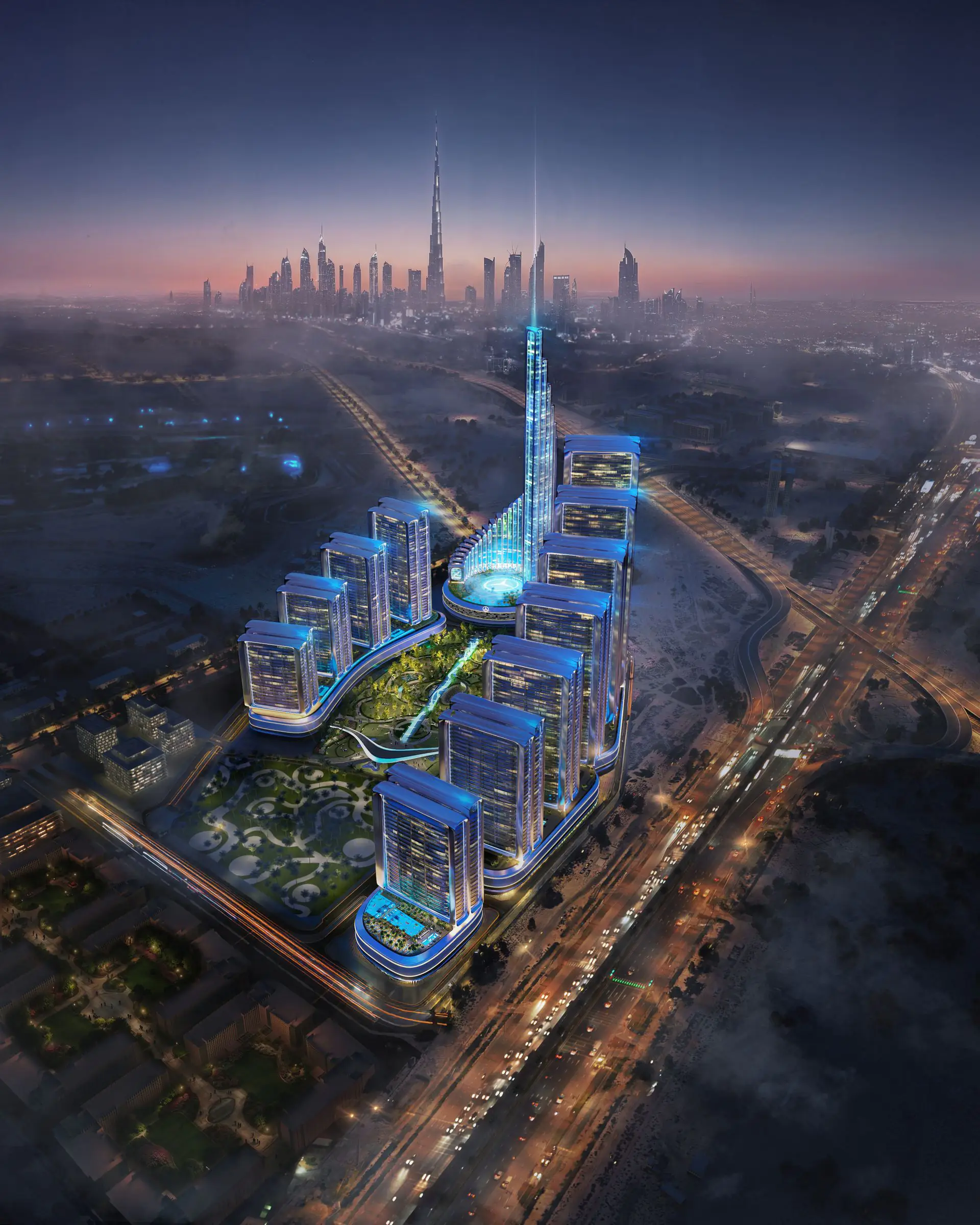 Mercedes-Benz Places by Binghatti